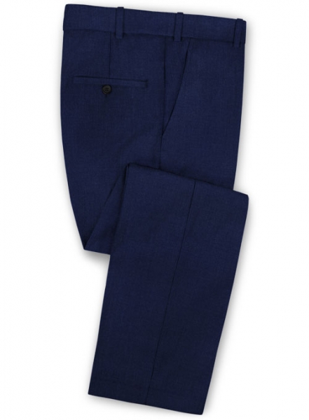 Reda Gem Blue Pure Wool Pants