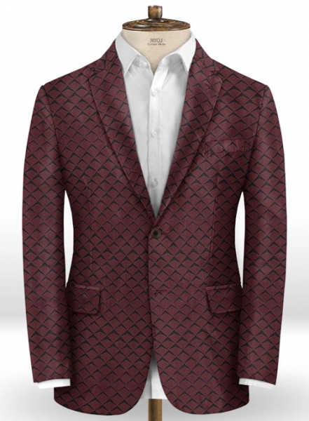 Ziata Wine Wool Jacket