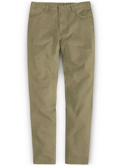 Summer Weight Stone Khaki Chino Jeans