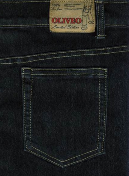 Black Body Hugger Stretch Jeans - Hard Wash