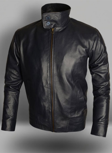 Dk Blue X-Men Magneto Leather Jacket