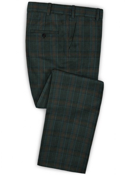 Napolean Nanti Green Wool Pants