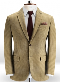 Beige Thick Corduroy Jacket