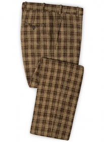 Midlands Brown Tweed Pants