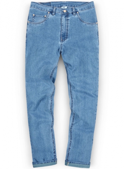 Indigo Blue Jeggings - Light Weight Jeans - Light Blue