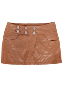 Twiggy Leather Skirt - # 128