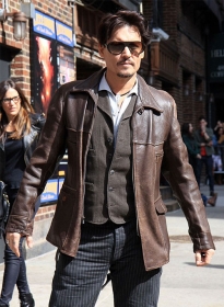 Johnny Depp Leather Jacket# 1