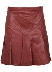 Tulip Leather Skirt - # 145