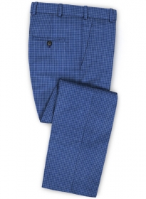Napolean Cozy Blue Wool Pants