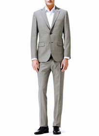 Houndstooth Wool Suit