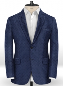 Ziata Blue Wool Jacket