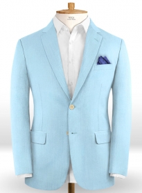 Scabal Sky Blue Wool Jacket