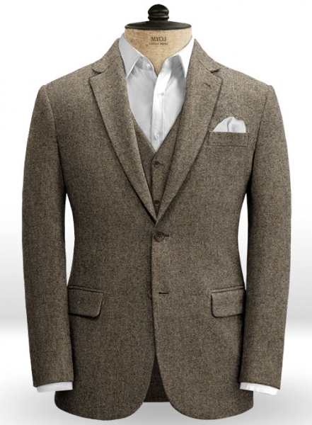 Dapper Brown Tweed Jacket