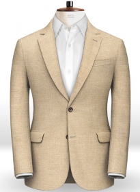 Italian Spring Beige Linen Jacket