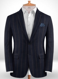 Napolean Filona Blue Wool Jacket