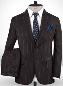 Napolean Filona Brown Wool Suit