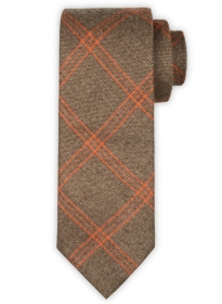 Tweed Tie - Dingle Brown