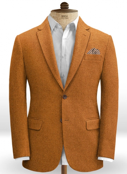 Melange Rust Tweed Jacket