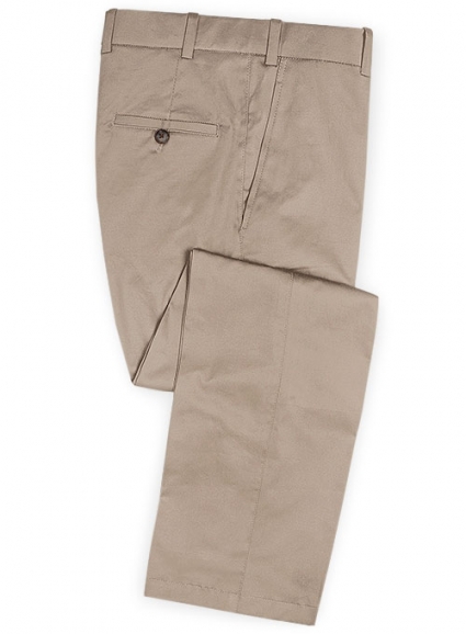 European Khaki Chino Pants