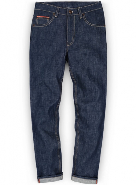 Selvedge Denim Jeans - Raw Unwashed