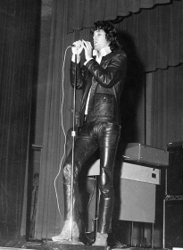 Jim Morrison Leather Jacket and Pants Set