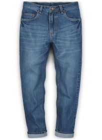 Slight Stretch Stone Wash Whisker Jeans