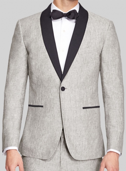 Linen Tuxedo Jacket