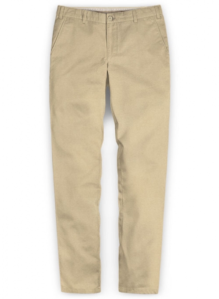 Khaki Fine Twill Pants