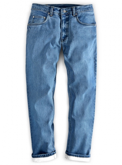 Rover Blue Stretch Jeans - Light Blue