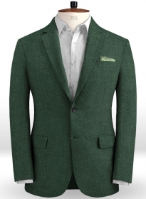 Solbiati Bottle Green Linen Jacket