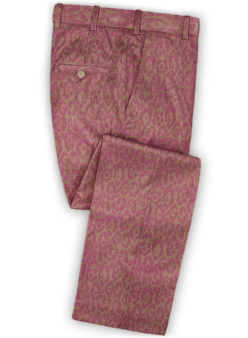 Adali Cerise Wool Pants