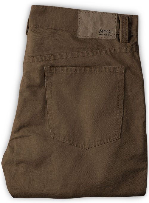 Brown Chino Jeans - Click Image to Close