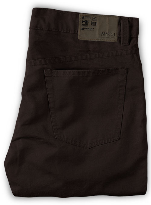 Brown Fine Twill Jeans