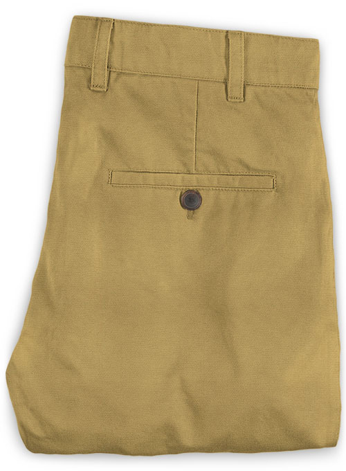 Dark Khaki Chinos - Click Image to Close