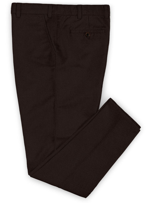 Brown Fine Twill Pants