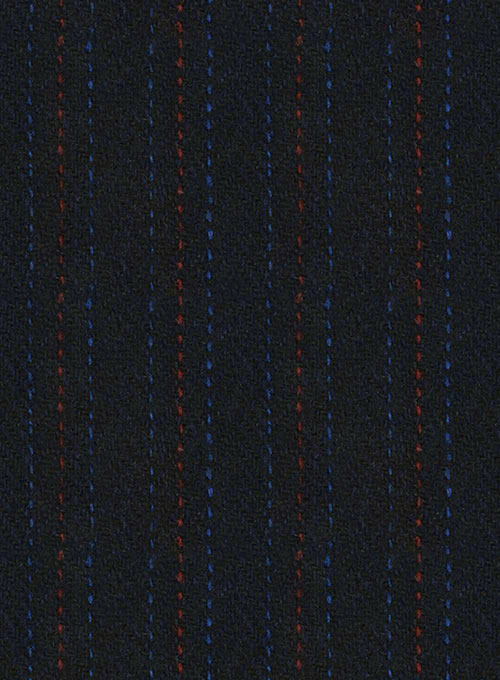 Harris Tweed Midnight Stripe Pants - Click Image to Close