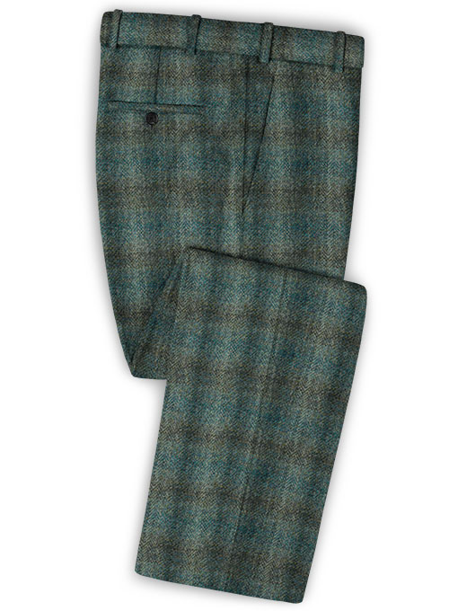 Harris Tweed Scot Green Pants