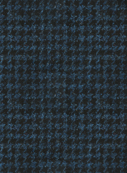 Harris Tweed Houndstooth Isle Blue Pants