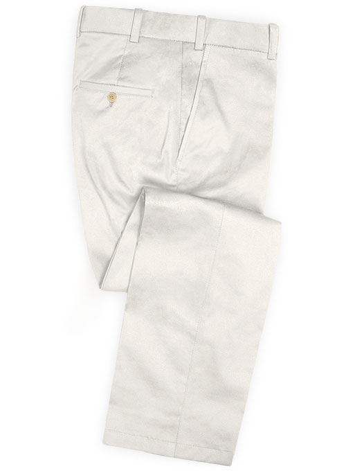 Heavy Light Beige Chino Pants