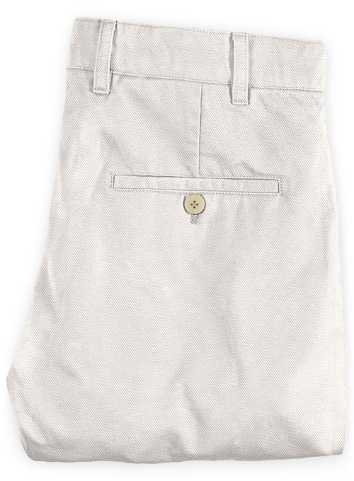 Heavy Light Beige Chinos - Click Image to Close