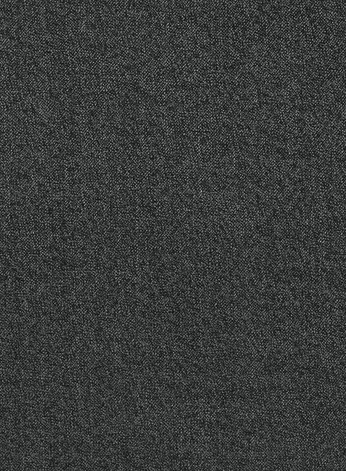 Italian Haze Gray Angora Wool Pants - Click Image to Close