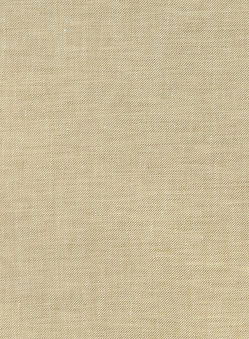Italian Spring Beige Linen Pants - Click Image to Close