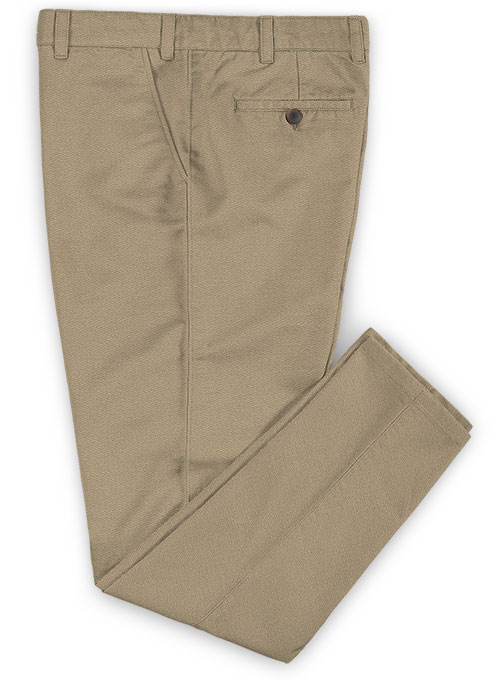 Khaki Chinos With Fit Guarantee