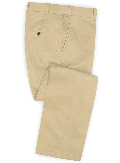 Khaki Fine Twill Pants