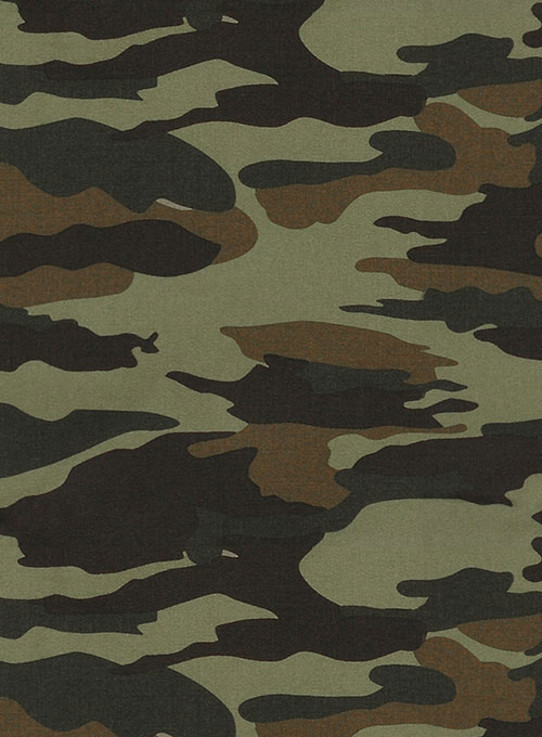 Khaki Stretch Camo Pants