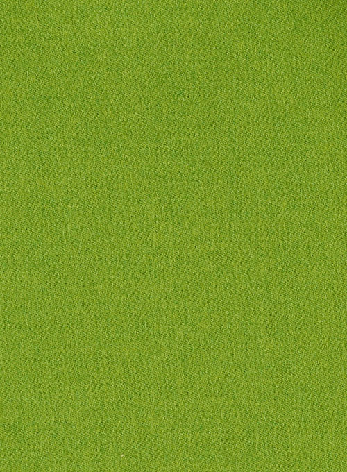 Melange Parrot Green Tweed Pants - Click Image to Close
