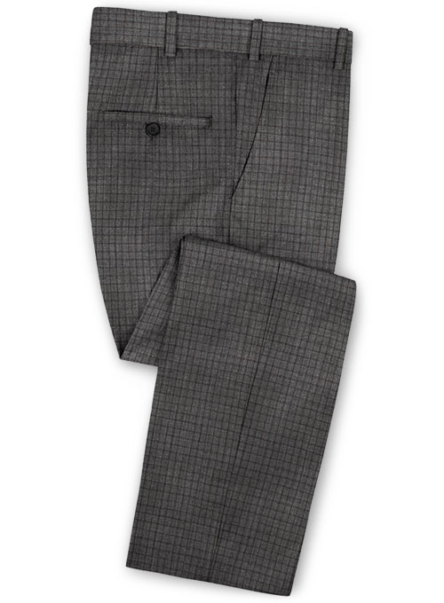 Napolean Chok Gray Wool Pants