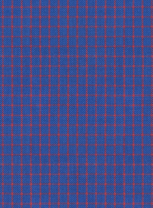 Napolean Chok Royal Blue Wool Pants - Click Image to Close