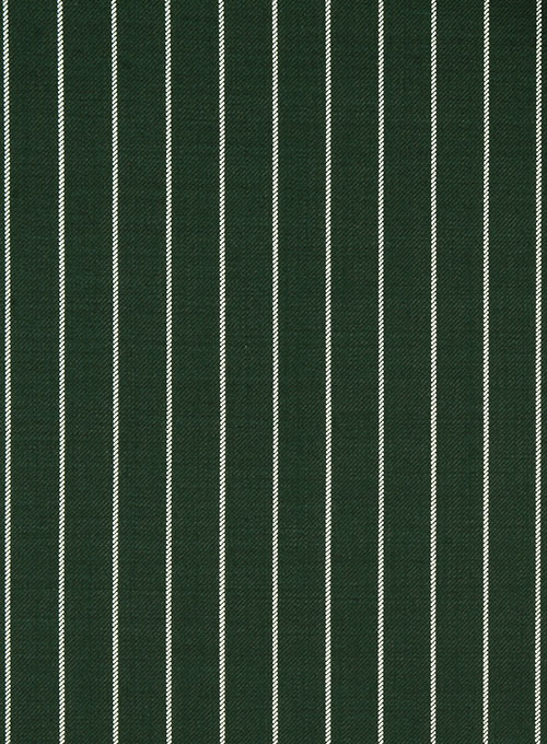 Napolean Green Stripe Wool Pants - Click Image to Close