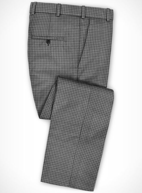 Napolean Cozy Gray Wool Pants